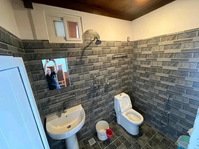 Bathroom 3, Panoramic View Guest House Sarangkot, Gandaki