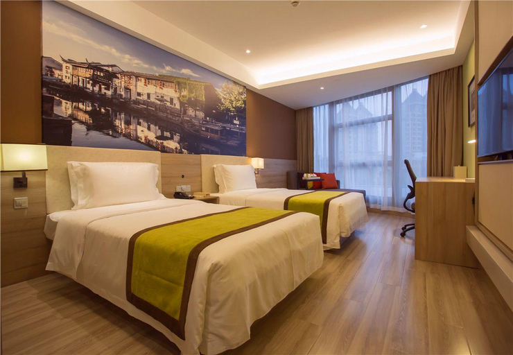 Bedroom 2, Atour Hotel Suzhou Jinji Lake Ligongdi, Suzhou