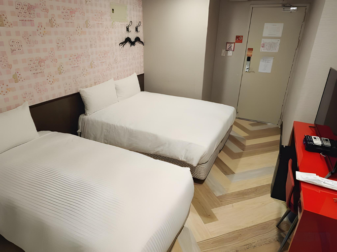 Bedroom 2, ximengarden hotel, Taipei City