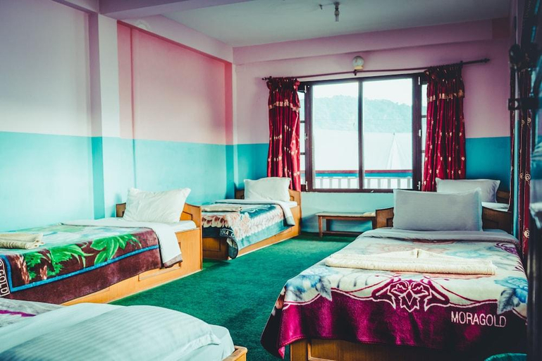 Bedroom 2, Sadhana Yoga Retreat Centre, Gandaki