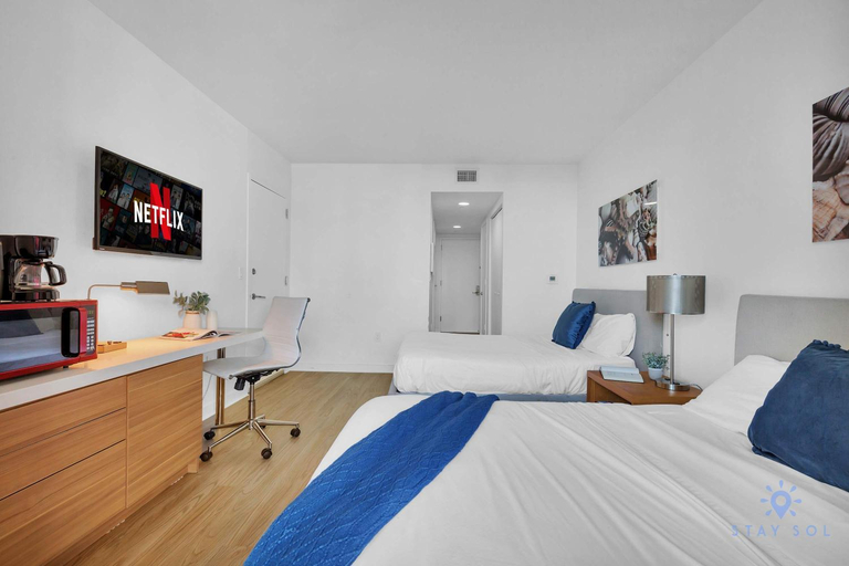 Bedroom 2, Spectacular Studio Amazing Amenities Bay View, Broward