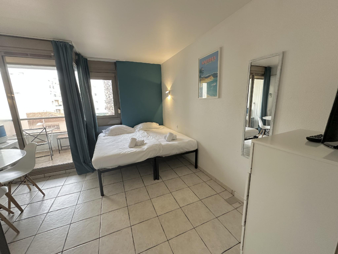 Bedroom 2, Résidence Graziella Studio 308, Alpes-Maritimes