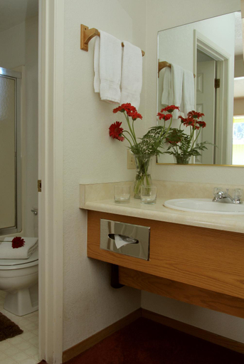 Bathroom 3, Redwood Suites, Humboldt