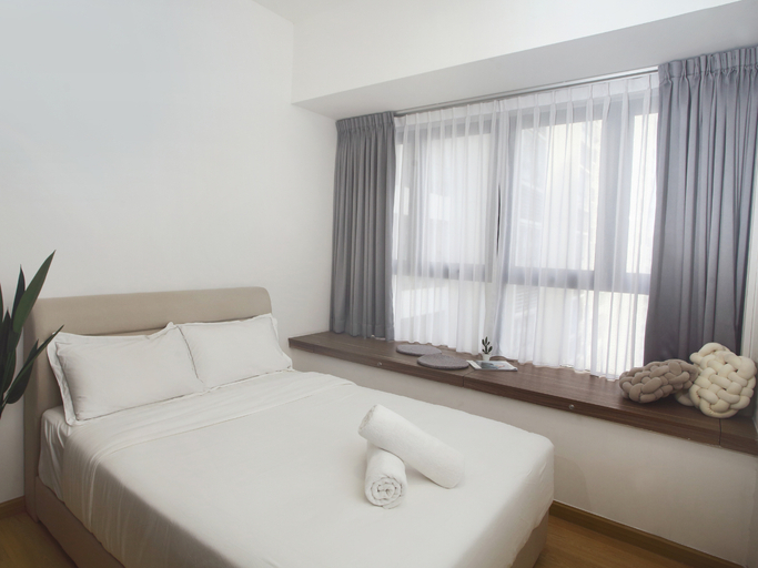 Bedroom 3, Cozy Beach Escape: 2BR Muji Gem, Johor Bahru