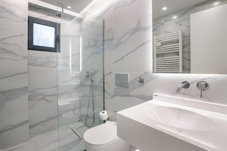 Bathroom 2, Porto Pireo by SuperHost365 Leosthenous, Attica