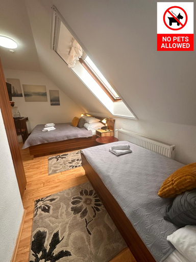 Bedroom 2, Le Rose Hotel, Budapesti
