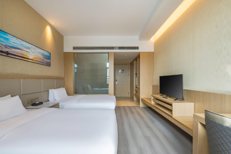 Bedroom 2, Rezen Select Hotel Shanghai Hongqiao Hub, Shanghai