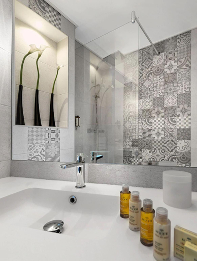 Bathroom 4, Hotel Villa Victoria, Alpes-Maritimes