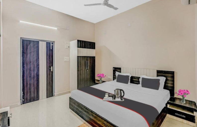 Bedroom 3, Goroomgo Sri Krishna Palace Bhubaneswar, Khordha