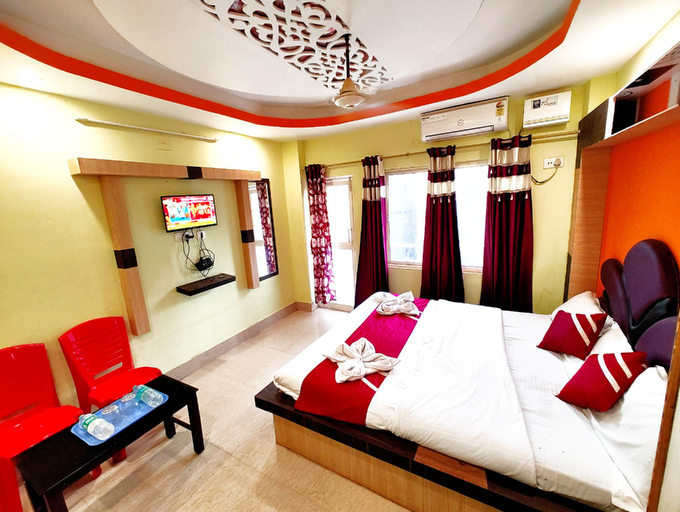 Bedroom 2, Goroomgo Shree Bhumi Near Light House Sea Beach Puri, Puri