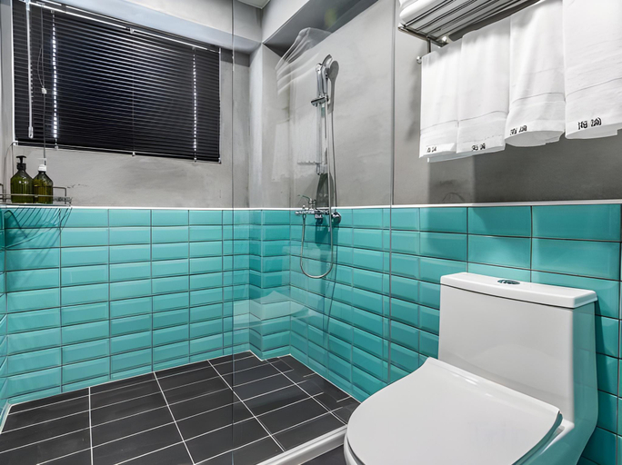 Bathroom 3, Jiufen The Ocean Theory, New Taipei City