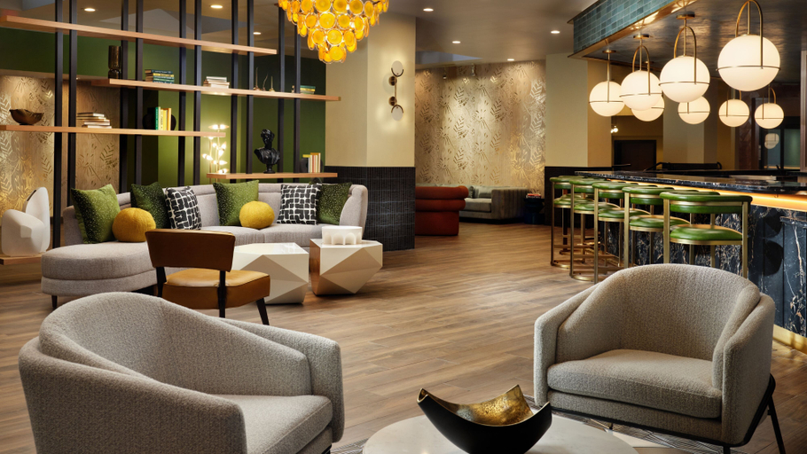 Public Area 2, Burton House, Beverly Hills, A Tribute Portfolio, Los Angeles