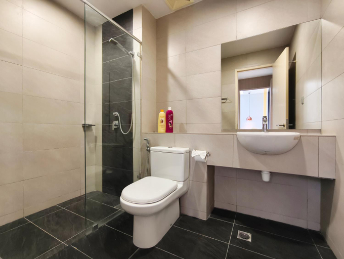 Bathroom 4, AJ Suites @ Loft Imago KK, Kota Kinabalu