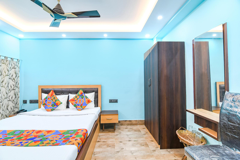 Bedroom 3, FabHotel D Park - Nr. Dum Dum Junction, North 24 Parganas