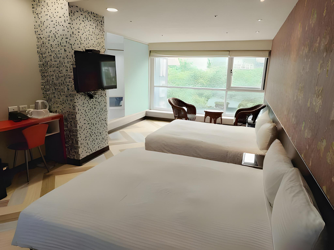Bedroom 2, ximengarden hotel, Taipei City
