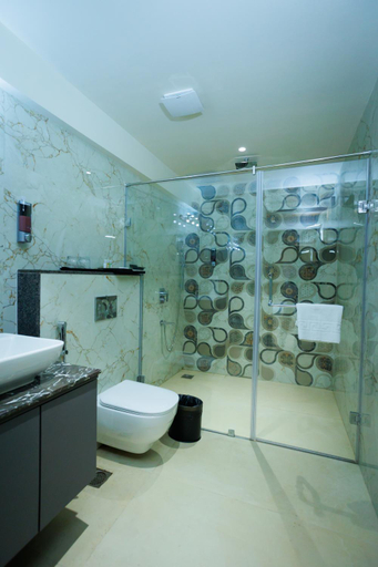 Bathroom 3, AJ GRAND ELITE HOTEL , Dakshina Kannada