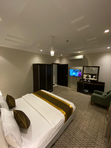 Bedroom 3, biutat almarwa serviced Apartment - بيوتات المروة للشقق المخدومة, Jeddah