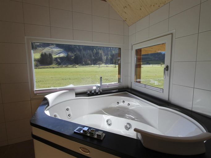 Bathroom 3, Nice chalet with whirlpool, Murau