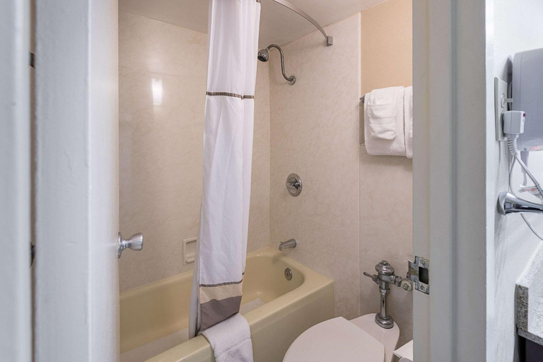 Bathroom 4, Quality Inn University, Ingham