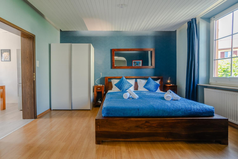 Bedroom, SCHLOSSBERG RESIDENCES - Oldtown Design City-Apartments!, Worms