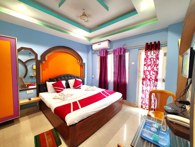 Bedroom 2, Goroomgo Shree Bhumi Near Light House Sea Beach Puri, Puri