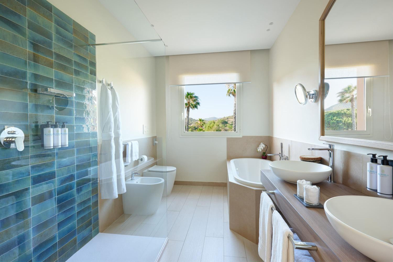 Bathroom 3, Almar Timi Ama Villasimius Resort & Spa, Cagliari