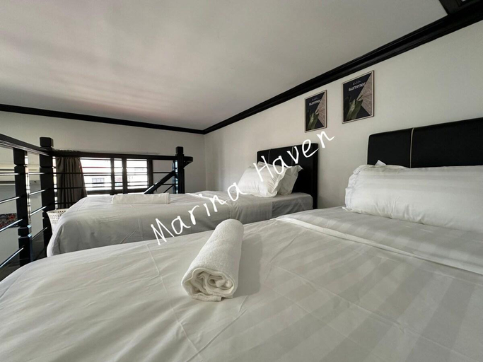 Bedroom 2, Kota Kinabalu Penthouse - Marina Haven, Kota Kinabalu