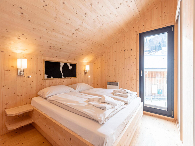 Bedroom 2, Modern chalet with sauna, Murau
