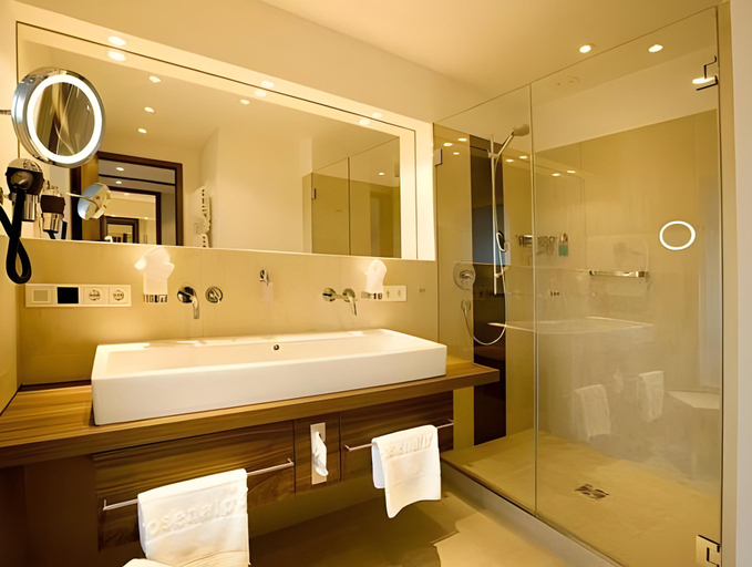 Bathroom 3, Rosenalp - Gesundheitsresort & Spa, Oberallgäu