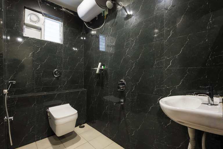 Bathroom, Whiteridge Premium Hotel Hitech city, Hyderabad