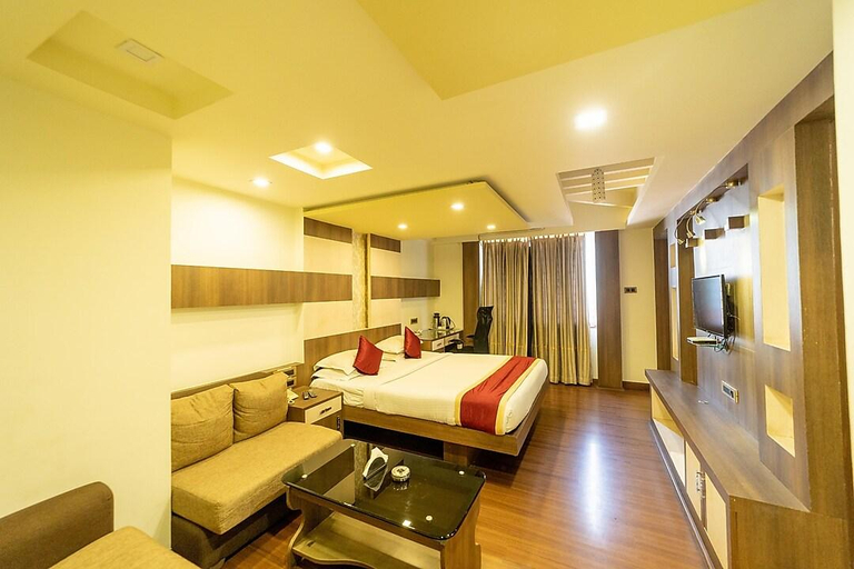 Bedroom 3, Sri Krishna International hotel, Bangalore