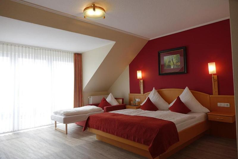 Bedroom 2, Hotel Neuwarft Altbau, Nordfriesland