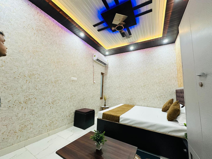 Bedroom 5, Goroomgo Star Residency Varanasi, Varanasi