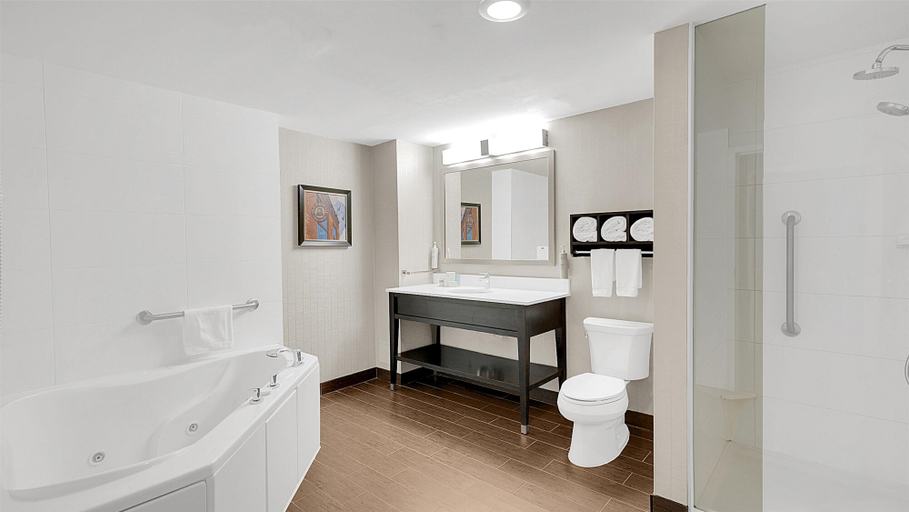 Bathroom 3, Hampton Inn & Suites by Hilton Toronto Markham, York