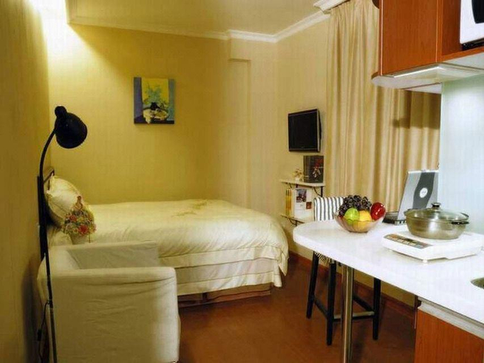 Bedroom, GreenTree Apartment Shanghai Zhongshan Bei Road, Shanghai
