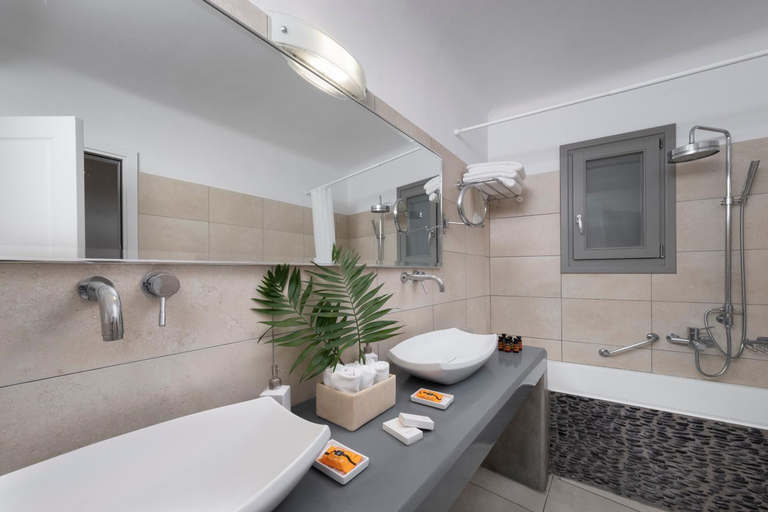 Bathroom 5, Deliades Hotel, South Aegean