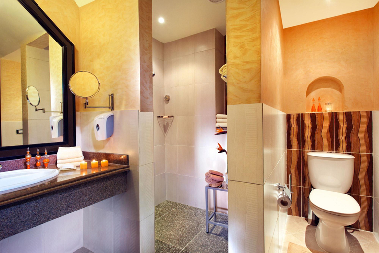 Bathroom 5, Pickalbatros Jungle Aqua Park - Neverland Hurghada, Safaja