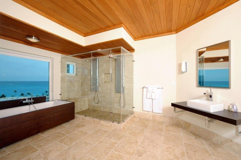 Bathroom, Sky Beach Club Rock House 4 Bedroom Home