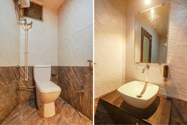 Bathroom 4, FabHotel Shravan - Nr. Eternity Mall, Nagpur