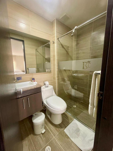 Bathroom 2, Hotel Business Center International, Santafé de Bogotá