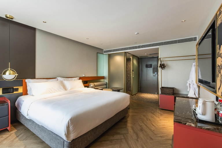 Bedroom 2, M·酒店(北京天安门广场前门地铁站店), Beijing