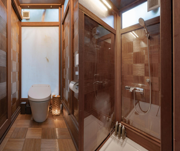 Bathroom, Treeful Treehouse Sustainable Resort Okinawa, Nago