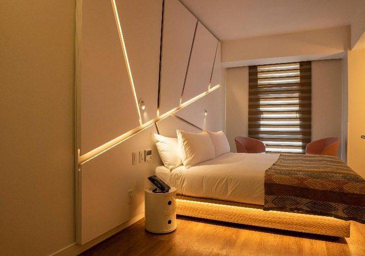 Bedroom 2, Hotel Nodo - El primer hotel de negocios en Chile, Santiago