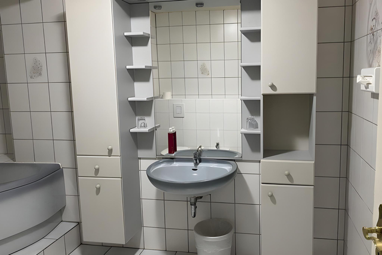 Bathroom 3, Ferienhaus im Kurort inkl. Fruehstueck, Goslar