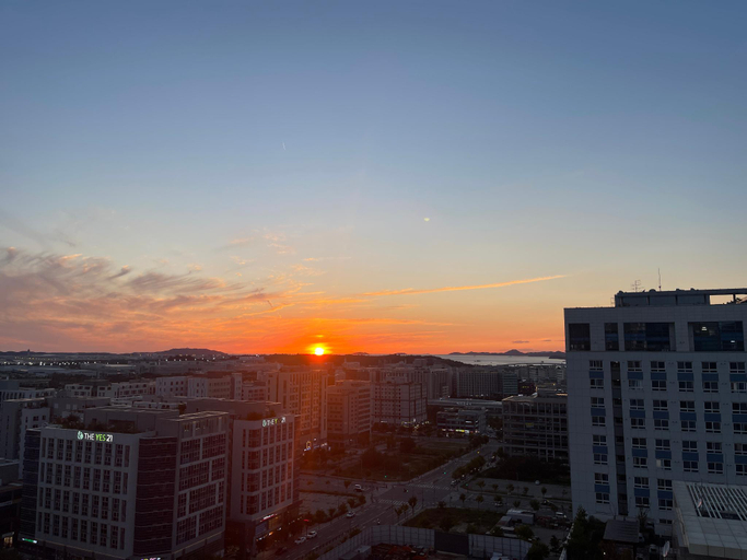Balcony/terrace, Skytop INN-TheCity unseo, Jung
