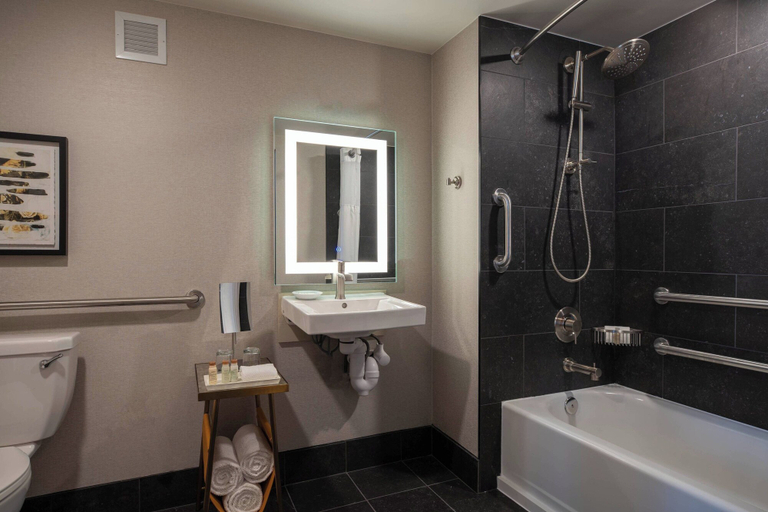 Bathroom 4, Renaissance Chicago North Shore Hotel, Cook
