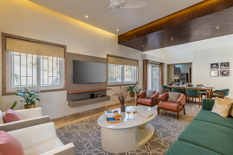 Public Area 4, ELIVAAS Signature Shourya Eden Luxe 3BHK Villa with Pvt Pool, Udaipur, Udaipur