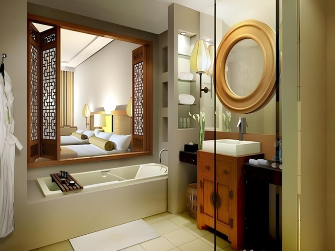 Bathroom, Haikou West Coast Hotel, Hainan