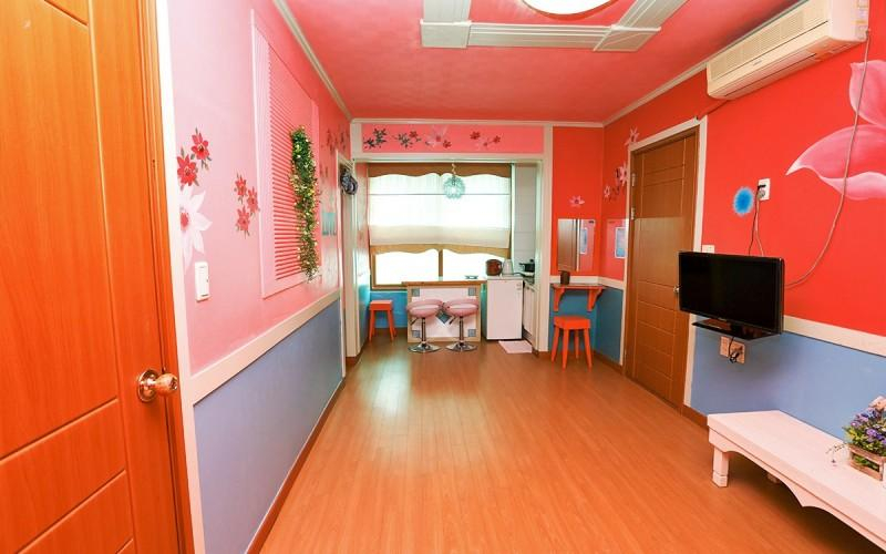 Bedroom 2, Taean Good Morning Pension, Taean
