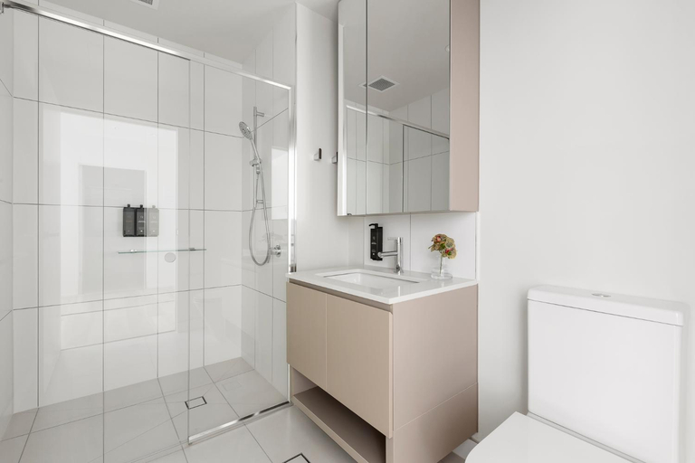 Bathroom, Caulfield Apartments by Urban Rest, Melbourne